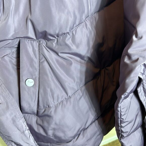 Universal standard women’s 10/12 kanda puffer down alternative purple new - Picture 3 of 9